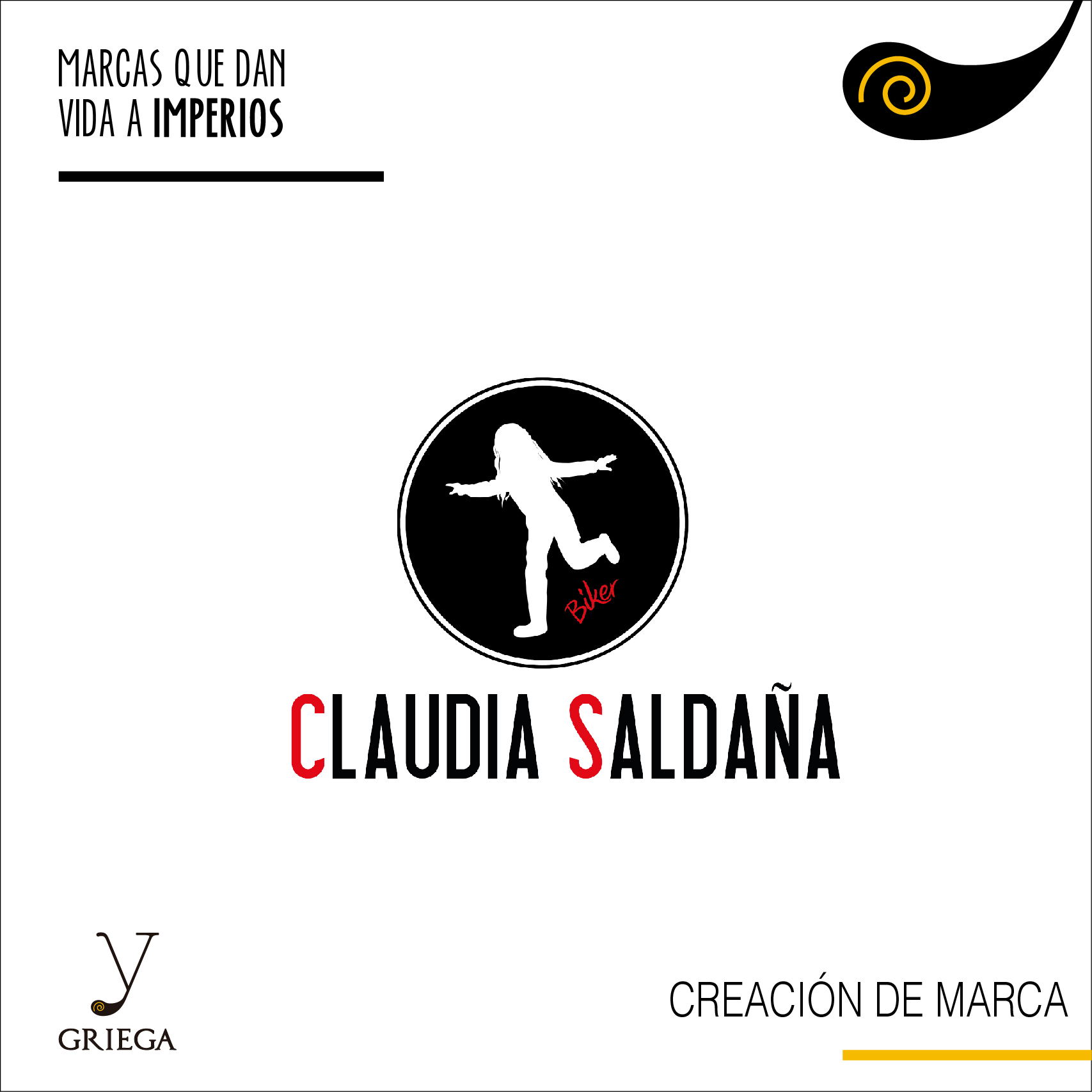 Claudia Saldaña Biker